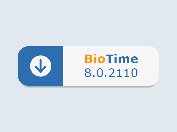 Новая версия BioTime 8.0.2110